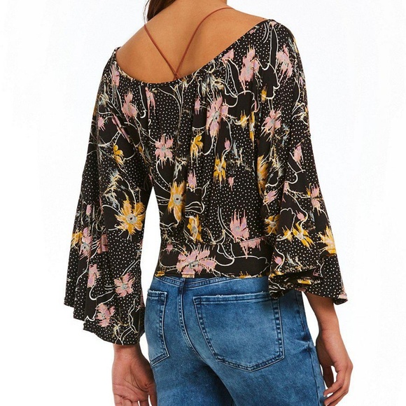 Free People Last Time Printed Top - Picture 4 of 4